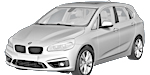 BMW F45 P04B9 Fault Code